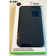 Belkin Classic Blue Wallet Folio Case with Credit Card Slots for iPhone 6S PLUS