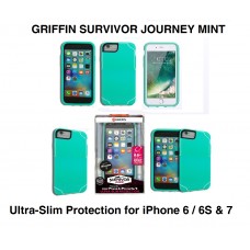 Griffin Survivor Journey Ultra Slim Case for iPhone 6 6S 7 8 SE 2019 Mint Green Griffin Survivor Journey Ultra Slim Case for iPhone 6 6S 7 8 SE 2019 Mint Green