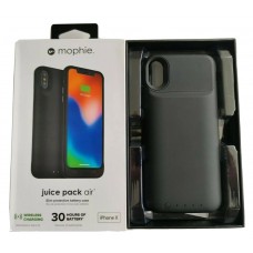 Mophie Juice Pack Air Case Battery Power Pack for iPhone X / XS Black Mophie Juice Pack Air Case Battery Power Pack for iPhone X / XS Black