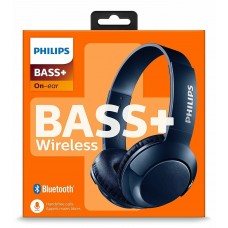 Philips SHB3075BL Wireless On-Ear Folding Headphones - Dark Blue Philips SHB3075BL Wireless On-Ear Folding Headphones - Dark Blue