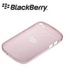 Genuine BlackBerry Pink Soft Shell Case Cover for Q10 - ACC-50724-203