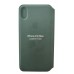 Genuine Original Official Leather Folio Flip Case Forest Green for iPhone XS Max Genuine Original Official Leather Folio Flip Case Forest Green for iPhone XS Max
