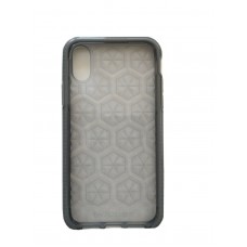 Tech21 Evo GEM Transparent Soft Shell Case with Grey Bumper for iPhone X / XS