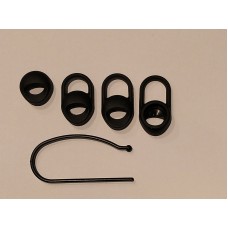 Ear Gels x 4 & Ear Hook for BlackBerry Bluetooth HS-250 HS-300 HS-500 HS-700