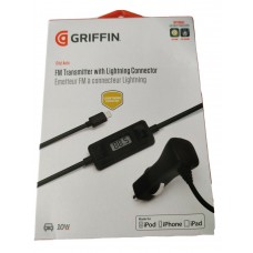 Griffin iTrip Aux Auto 10W Lightning Car Charger with FM Transmitter for iPhone Griffin iTrip Aux Auto 10W Lightning Car Charger with FM Transmitter for iPhone