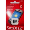 Sandisk 16GB Class 4 Micro SD Cell Phone Memory Card