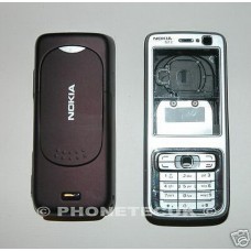 Genuine Graded Nokia N73 Silver & Plum Fascia Housing Keypad & Battery Cover Genuine Graded Nokia N73 Silver & Plum Fascia Housing Keypad & Battery Cover