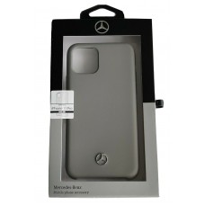 Official Licensed Mercedes Liquid Silicone Case for Apple iPhone 11 Pro - Grey