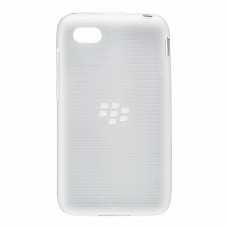 Genuine Used BlackBerry Q5 Clear Translucent Soft Shell Cover Skin ACC-54693-202