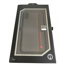 Official Licensed Audi Carbon Fibre Hard Case for Apple iPhone X / XS