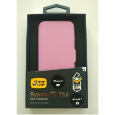 OtterBox Symmetry Etui Flip / Booklet Case Cover for iPhone 7 Pink / Mauve OtterBox Symmetry Etui Flip / Booklet Case Cover for iPhone 7 Pink / Mauve