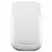 Genuine Official BlackBerry 9900 White Leather Pocket Pouch Case HDW-38844-002 Genuine Official BlackBerry 9900 White Leather Pocket Pouch Case HDW-38844-002
