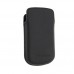 Genuine Official BlackBerry 9900 Black Leather Pocket Pouch Case HDW-38844-001 Genuine Official BlackBerry 9900 Black Leather Pocket Pouch Case HDW-38844-001