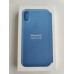 Genuine Original Official Leather Folio Flip Case Cape Cod Blue for iPhone XS Genuine Original Official Leather Folio Flip Case Cape Cod Blue for iPhone XS