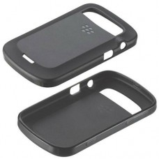 Genuine BlackBerry Black / Clear Soft Shell Case Cover for Bold 9900 / 9930