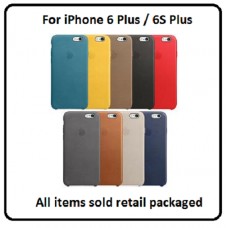 Genuine Original Leather Case Cover for Apple iPhone 6 Plus / 6S Plus Retail Genuine Original Leather Case Cover for Apple iPhone 6 Plus / 6S Plus Retail