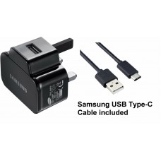 Samsung USB Mains Charger & Type-C Cable for Galaxy A A5 A7 S8 / S8 plus Note 8 Samsung USB Mains Charger & Type-C Cable for Galaxy A A5 A7 S8 / S8 plus Note 8