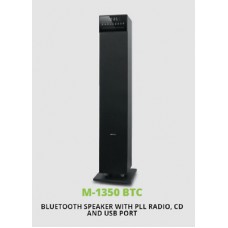 M-1350 Bluetooth Mini Tower 2.1 Stereo Speaker AUX NFC MP3 120W