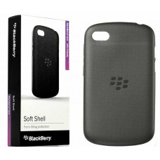 Genuine BlackBerry Black Soft Shell Case Cover for Q10 - ACC-50724-201