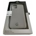 Official Licensed Mercedes Liquid Silicone Case for Apple iPhone 11 Pro - Grey Official Licensed Mercedes Liquid Silicone Case for Apple iPhone 11 Pro - Grey