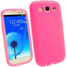 Orbyx Pink Silicone Skin Gel Case for Samsung i9300 Galaxy S3 / S3 Neo