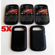 5 x Genuine BlackBerry Black Soft Shell Case Cover for Bold 9900 ACC-38873-201 5 x Genuine BlackBerry Black Soft Shell Case Cover for Bold 9900 ACC-38873-201