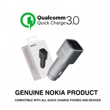 Genuine Nokia DC-801 Dual USB Qualcomm 3.0 / 4.8A Quick Car Charger 12V / 24V Genuine Nokia DC-801 Dual USB Qualcomm 3.0 / 4.8A Quick Car Charger 12V / 24V