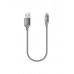 TTEC AlumiCable 0.3m / 30cms Braided Lightning Cable Made for iPhone iPad iPod