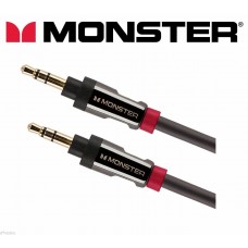 Monster® i800 3.5mm - 3.5mm HQ Auxiliary Cable Stereo Aux Audio Lead 7ft / 2m