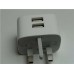 Genuine Motorola Dual USB Mains Charger Only & Micro USB or USB C-Type Cable Genuine Motorola Dual USB Mains Charger Only & Micro USB or USB C-Type Cable