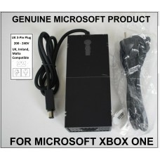 Genuine Official Xbox One Power Supply PSU Brick AC Adapter with UK Plug