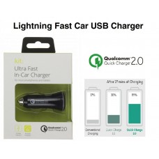 Qualcomm 2.0 Adaptive Fast USB Car Charger for Android Samsung Sony Moto LG HTC Qualcomm 2.0 Adaptive Fast USB Car Charger for Android Samsung Sony Moto LG HTC