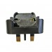 CE Approved EU Europe / 2-Pin to UK 3-Pin Fused Power Adaptor Plug CE Approved EU Europe / 2-Pin to UK 3-Pin Fused Power Adaptor Plug