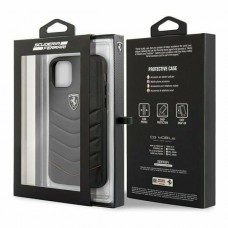 Ferrari Scuderia Heritage Quilted Leather Hardcover for Apple iPhone 11 Pro Ferrari Scuderia Heritage Quilted Leather Hardcover for Apple iPhone 11 Pro