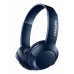 Philips SHB3075BL Wireless On-Ear Folding Headphones - Dark Blue Philips SHB3075BL Wireless On-Ear Folding Headphones - Dark Blue