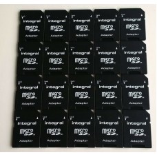 25 x Genuine Integral Universal Micro SD to SD / SDHC Memory Card Adaptors 25 x Genuine Integral Universal Micro SD to SD / SDHC Memory Card Adaptors
